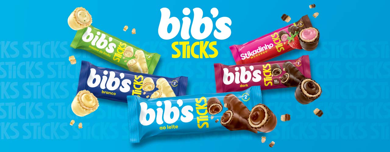 Neugebauer lança sua primeira linha de snacks: o Bib’s Sticks e o Stikadinho Sticks
